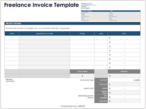 Free Google Docs Invoice Templates