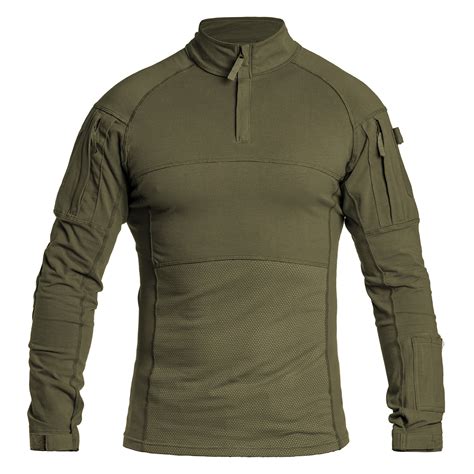 Bluza Mil-Tec Combat Shirt Assault Field - Olive - sklep Militaria.pl