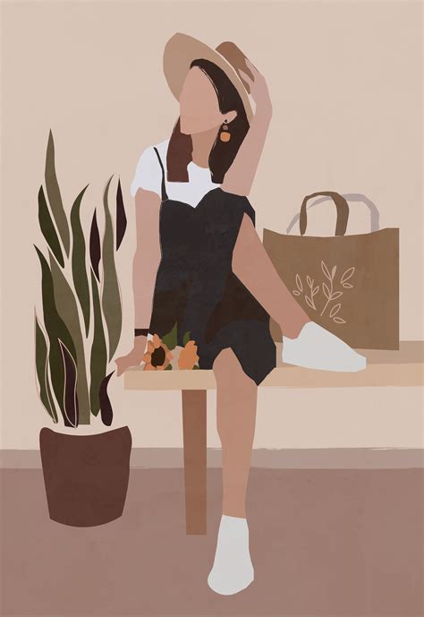 illustration art women