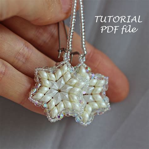 Small Beaded Earring Tutorials 的图像结果