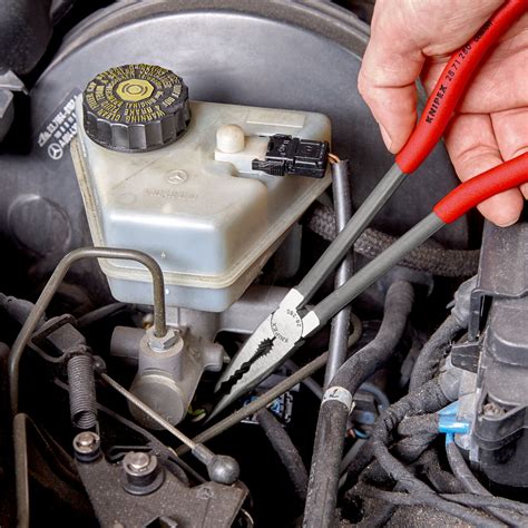 KNIPEX KNIPEX 28 71 280 SB Long Reach Needle Nose Pliers with ...