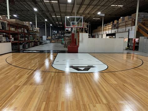 Reclaimed Gym Flooring Basketball Court | Waste Equals