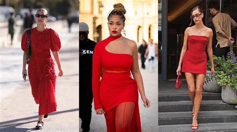 Sorry LBD, maar de little red dress neemt de modewereld over