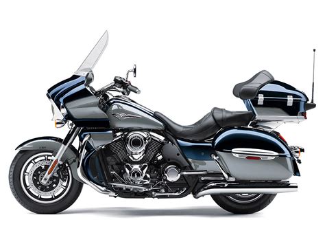 2025 Kawasaki Vulcan 1700 Voyager ABS in Metallic Ocean Blue / Metallic ...