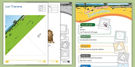 Lion Triarama Craft - Twinkl South Africa