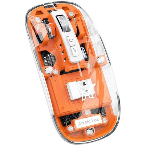 Arctic Fox Pureview Transparent Wireless and Bluetooth Rechargeable Mo ...