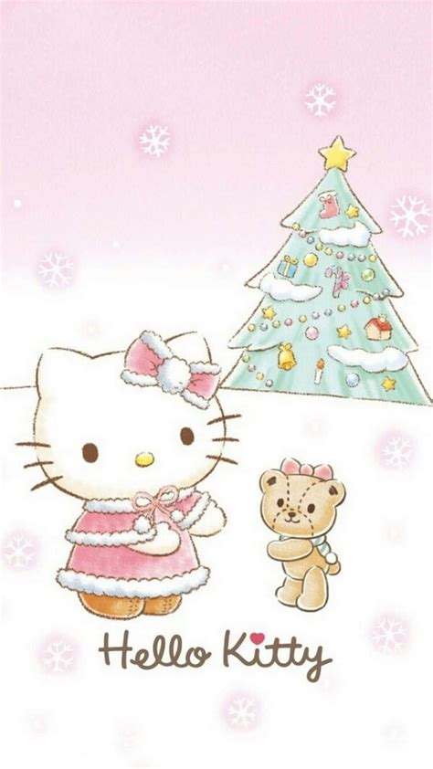 Cute Hello Kitty Christmas Wallpapers