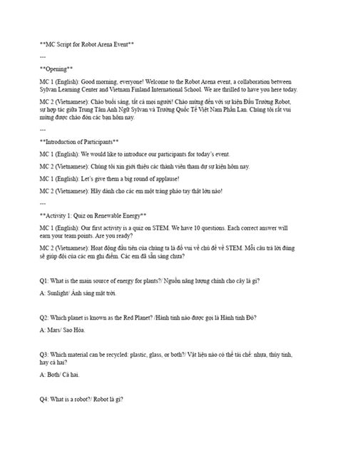 Image result for Robot Inc. Script