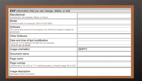 Image result for Modifier EXIF PDF