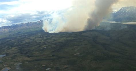 Wet weather aids firefighters in Southwest Alaska; growing blaze blows ...