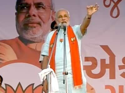 Mrs. Sonia Gandhi came to Gujarat today but again she came without ...