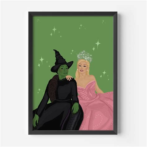 Wicked Musical Art Print - Poster Wicked the Musical Gift Wicked ...