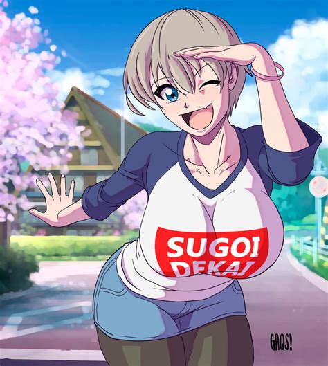 Hana Uzaki - Uzaki-chan wa Asobitai! by G4QS on DeviantArt
