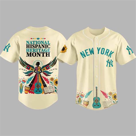 2025 Yankees Hispanic Heritage Month Jersey - gullprint.com