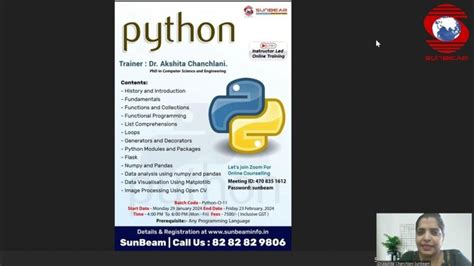 Image result for Python Sunbeam Course