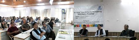 CONSULTATION ON FORMULATION OF SDG DISTRICT ROADMAPS FOR KOHIMA ...