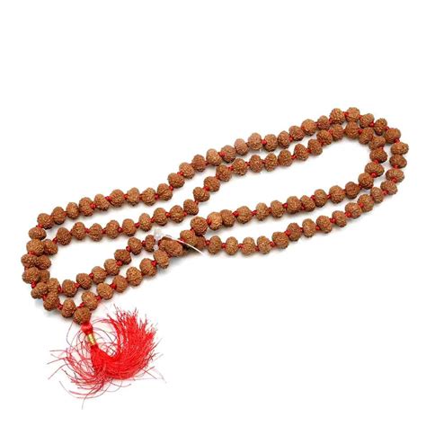 Buy 8 Mukhi Certified Rudraksha Mala (108+1 Beads)
