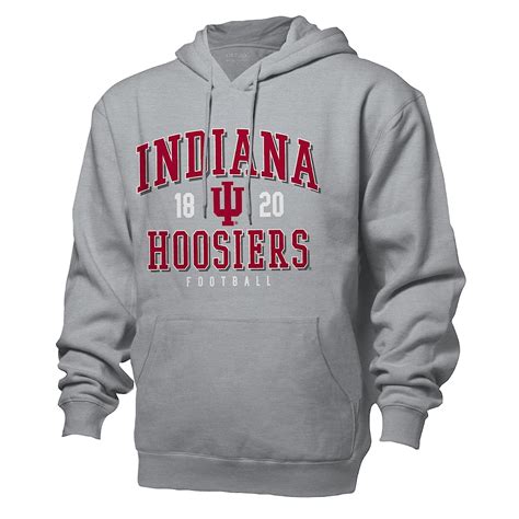 NCAA Indiana University Benchmark Hood, Large, Oxford : Amazon.in ...