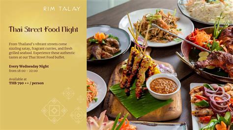Thai Street Food Night | Rim Talay Restaurant, Rim Talay, Pa Tong, 20 ...
