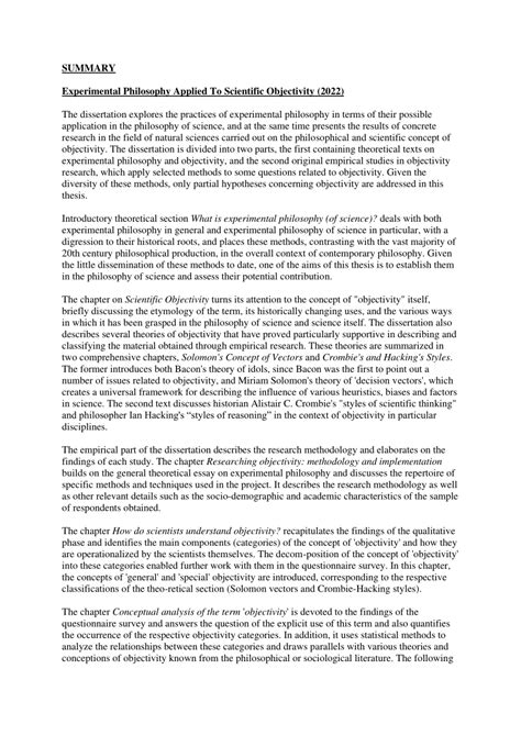 Objectivity Philosophy 的图像结果