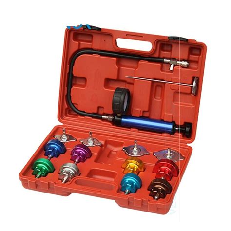 Buy DAGUAN-YAOYAO Coolant Pressure Tester Kit 14PCS Water Tank Leak ...