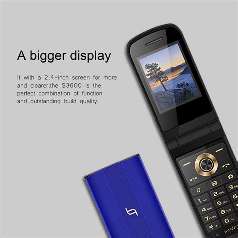 Classic Flip Phone Dual Sim Card Big Keyboard Big ... – Grandado