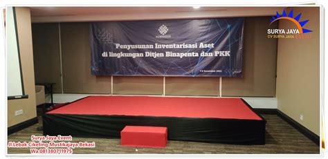 Meminjamkan Panggung Untuk Acara Indoor Dan Outdoor