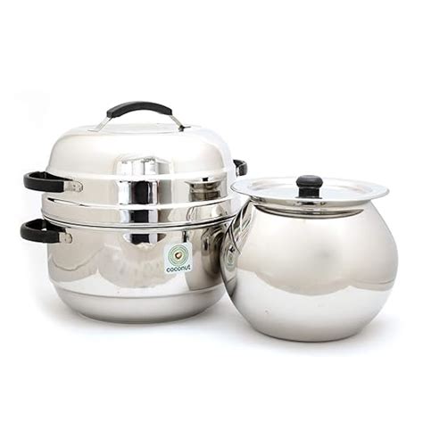 Buy Coconut Stainless Steel Choodarapetty Thermal Rice Cooker/Cook ...