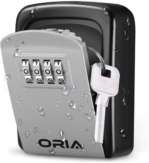 ORIA Key Lock Box, 4 Digit Combination Key Storage India | Ubuy