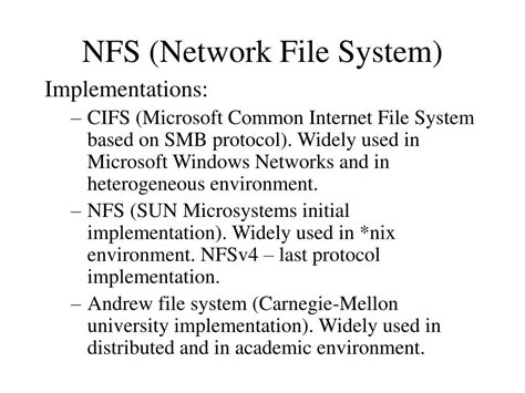 Image result for Network File System Windows 10