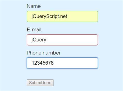 Image result for Form Validation in HTML5