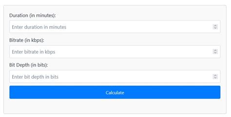 Image result for File Size Calculation Example