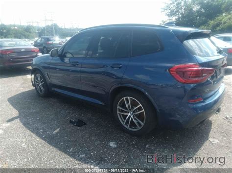 Report 5UXTS3C52J0Z01399 BMW X3 2018 Blue Gasoline - price and damage history