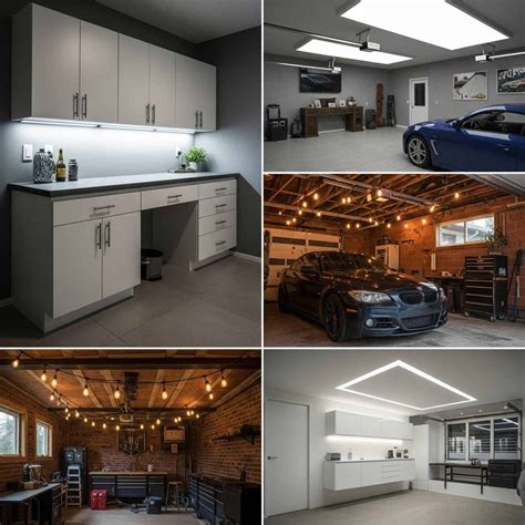 25 Ultimate Garage Lighting Ideas | Jiffy Junk