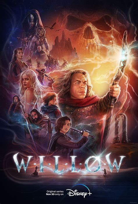 Willow Images & Poster Show Warwick Davis, Ellie Bamber in Disney+ Series