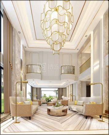 新古典风格别墅400平米30万-远洋天著装修案例-北京房天下家居装修网