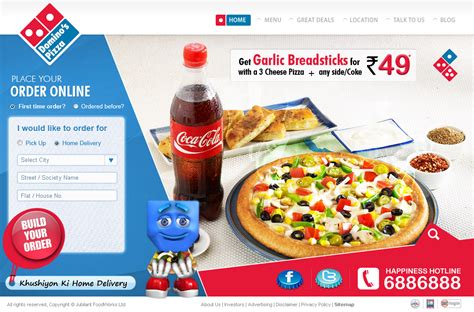 Dominos - South Africa - UX Researcher, Brainstorming, Wireframe ...