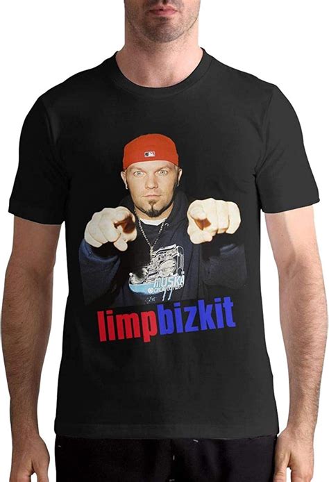 Limp Bizkit T Shirts Men's Tops Short Sleeved Round Neck Cotton Shirt ...