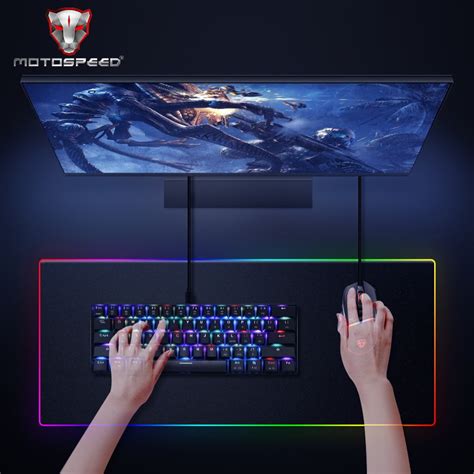 Buy MOTOSPEED CK61 RGB Mechanical Gaming Keyboard OUTMU Blue Switches ...