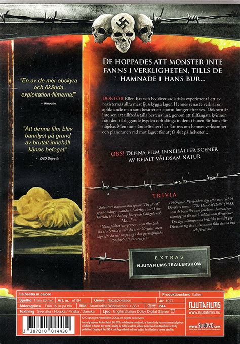 The Beast in Heat Uncut DVD Horror Gore Video Nasty SS Camp Collection ...