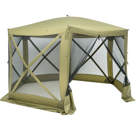 10x10 Pop Up Screen Tent Coleman Shelter One Person Outdoor Gear Tents ...