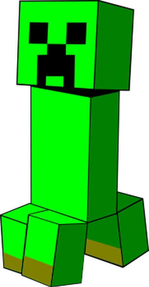 Minecraft Creeper Face, Minecraft Creeper Transparent Background - Free ...