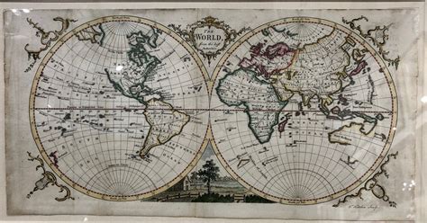 Antique Map of the World c.1765