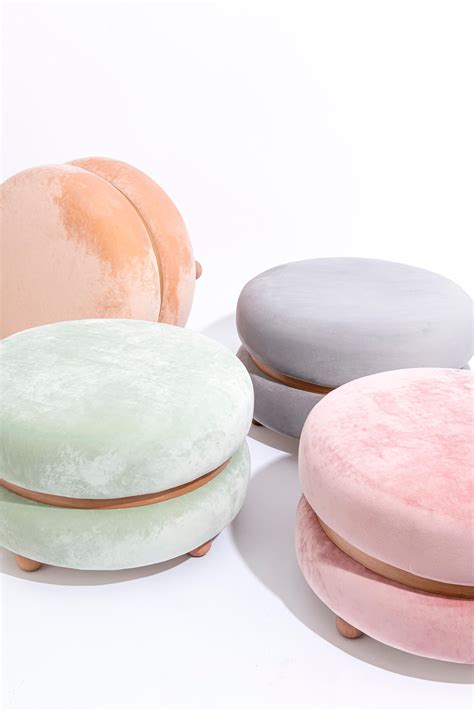 Macaron Stool Designed by Daniel Basso and Estudio Florida, Argentina, 2022 For Sale at 1stDibs ...