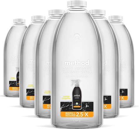 Amazon.com: Method Daily Granite Cleaner Refill, Orange Tangerine ...