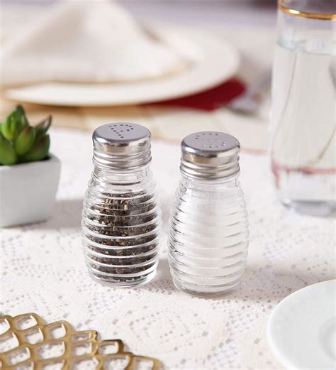 Buy Roxx - 1603 Glass Arcadia Dispenser Set, 2-Piece, Clear Online at ...