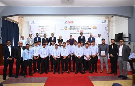 Toyota Kirloskar Motor, Automotive Skills Development Council and Don ...