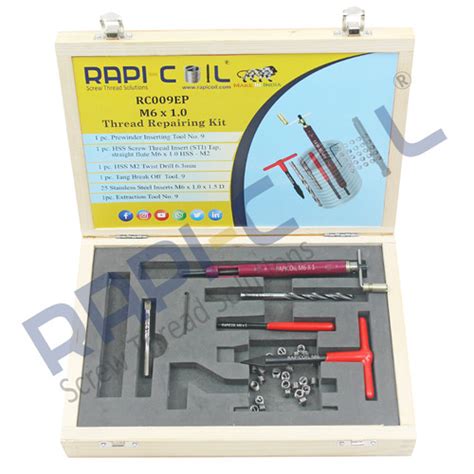 M6 x 1.0 - PrewEX Thread Repairing Kit | RAPI-COIL