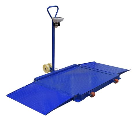 Portable Floor Scale – Lift Truck