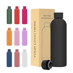 Distribution Box Personalized Name Stainless Steel Water Bottle - 500ml ...